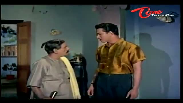 Telugu Comedy Scene From Thene Manasulu Movie - Comedy Scene Between Krishna & His Father - Telugu Cinema Movies
