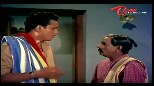 Telugu Comedy Scene From Thene Manasulu Movie - Hilarious Scene Between Krishna & His Father - Telugu Cinema Movies