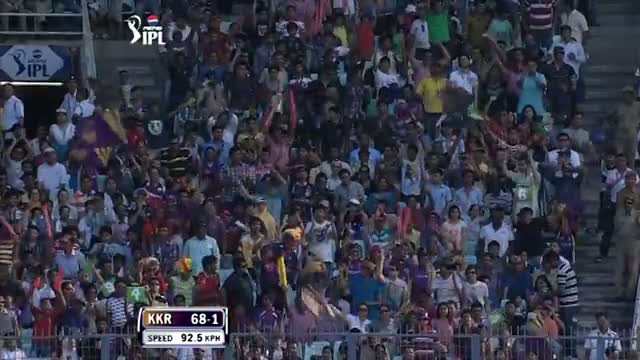 Gautam Gambhir plays a Captain's Innings - KKR vs SH - PEPSI IPL 2013 - Match 17