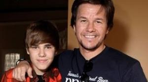 Mark Wahlberg Supports Justin Bieber