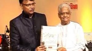 Pyarelal Launches Bipin Pandit's Book 'Khumaar'