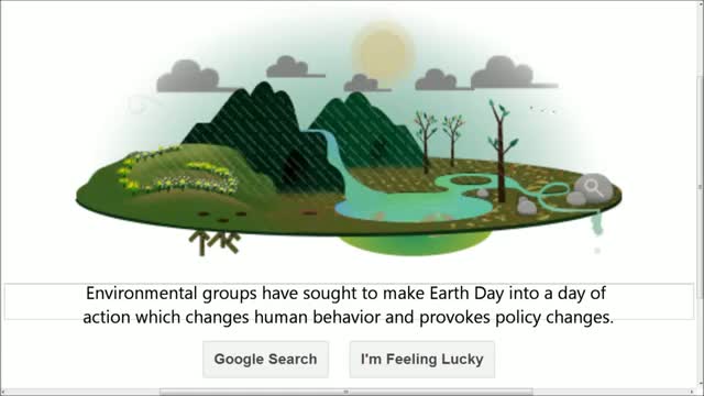 Earth Day 2013: The 'change of seasons' magic by Google