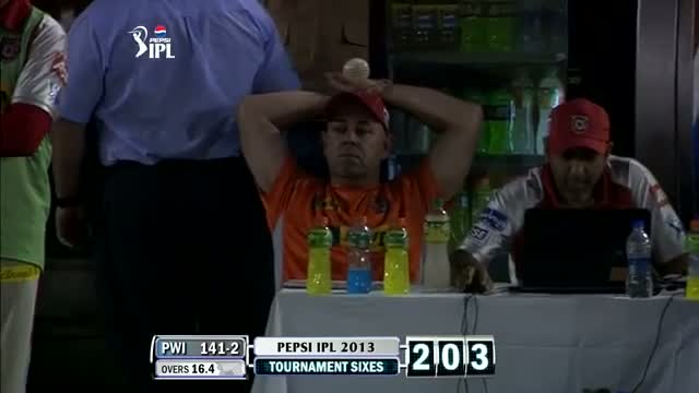 Full Match Sixes - KXIP vs PW - PEPSI IPL 6 - Match 29