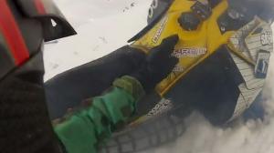A Painful Snowmobile Accident in Sweden