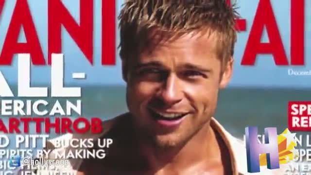 Brad Pitt Ages On The Covers Of Vanity Fair