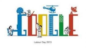 Google doodle pays tribute to workers on Labour Day