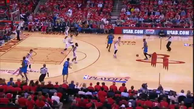 NBA: Durant leads OKC past the Rockets & into 2nd round!