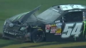 NASCAR: Joey Coulter crashes at Talladega!