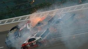 NASCAR: BIG crash at Talladega 2013