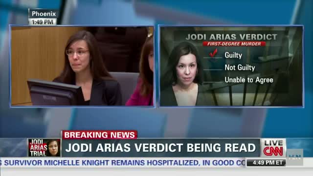 Jodi Arias: Guilty first-degree murder