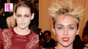 Kristen Stewart & Miley Cyrus' Wild Met Ball Red Carpet Fashio