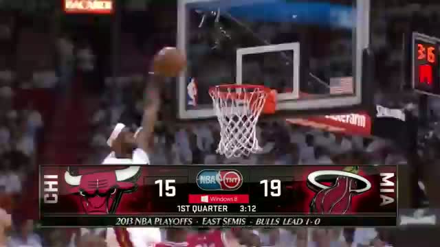 Miami Heat all dunks vs Chicago Bulls full highlights (NBA Playoffs SF GM2)