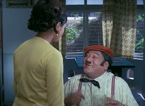 Drunk Husband Slaps Wife - Comedy Scene - Anuraag - Asit Sen