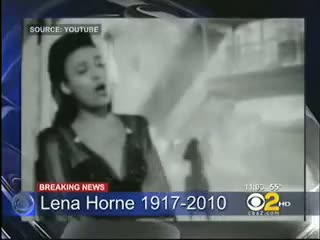 Singer Lena Horne, still resting in peace, trends