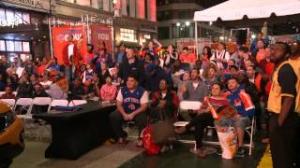 NBA: New York Knicks Viewing Party for Game 3 at Herald Square
