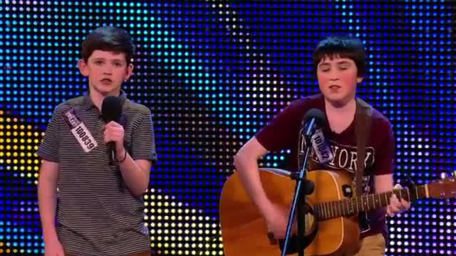 Introducing Jack and Cormac: Little Talks big talent - Britain's Got Talent 2013