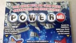 Powerball Lottery - Instant Scratch off ticket - $5