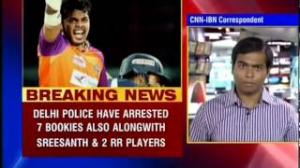 IPL 6: Sreesanth, Two other Rajasthan Players Arrested for Spot-Fixing