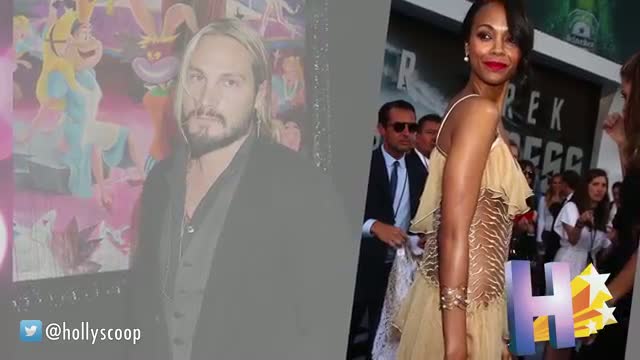 Zoe Saldana Makes Out With Italian Artist After Bi$exuality Admission