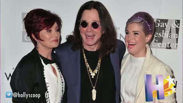 Sharon & Ozzy Osbourne Kiss On the Red Carpet After Divorce Reports