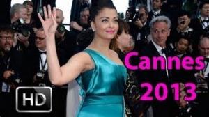Aishwarya Rai Bachchan In Blue GUCCI GOWN at Cannes 2013