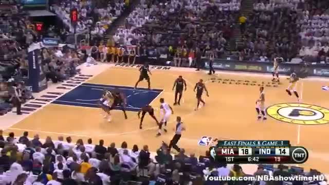 Miami Heat vs Indiana Pacers - May 26, 2013 (Game 3) - 1st QTR Highlights - NBA East Finals 2013