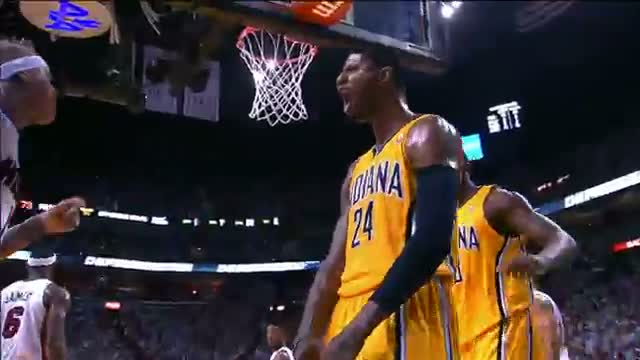NBA: Paul George/ LeBron James Incredible Playoff Moment From All Angles