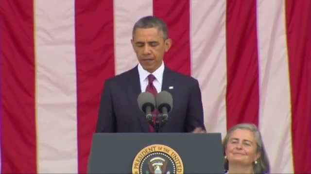 Obama: 'May God Bless the Fallen'