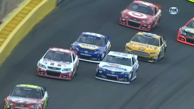 10 Fans Injured At NASCAR Race When TV Cable Falls On Track During CocaCola 600 VIDEO)