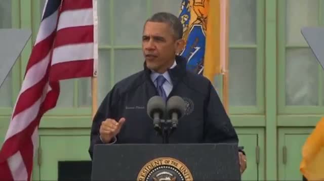 Obama: Jersey Shore Is Back in Business
