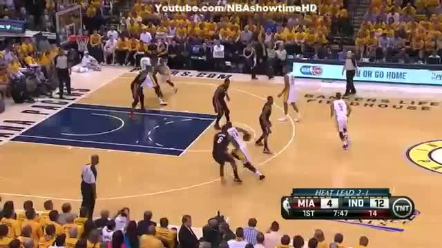 Miami Heat Vs Indiana Pacers - May 28, 2013 (Game 4) - 1st Qtr Highlights - NBA East Finals 2013