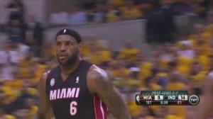 Wade's Nice Dime to LeBron - Miami Heat Vs Indiana Pacers - May 28, 2013 (Game 4) - 1st Qtr Highlights - NBA East Finals 2013