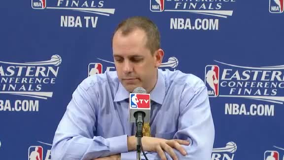 Postgame: Frank Vogel - Miami Heat Vs Indiana Pacers - May 28, 2013 (Game 4) - 1st Qtr Highlights - NBA East Finals 2013