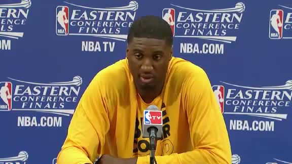 Postgame: Roy Hibbert - Miami Heat Vs Indiana Pacers - May 28, 2013 (Game 4) - 1st Qtr Highlights - NBA East Finals 2013
