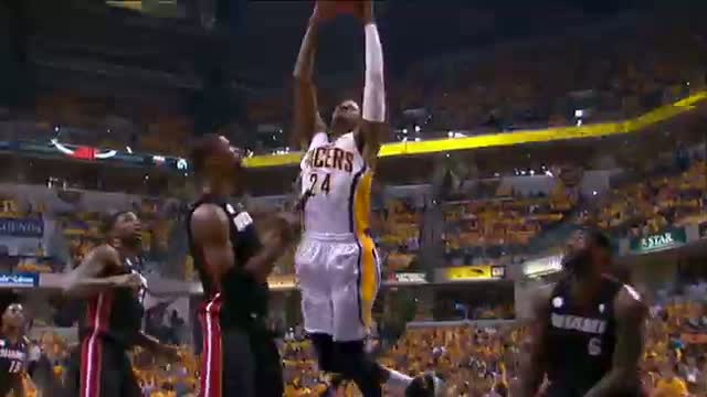 NBA: Paul George's Quick Step to the Rack