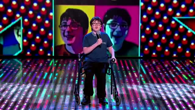 Jack Carroll with his self scripted stand up comedy - Semi-Final 2 - Britain's Got Talent 2013