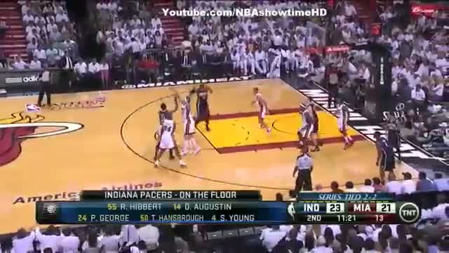 Indiana Pacers vs Miami Heat - May 30, 2013 - Game 5 (1st Half Highlights) - NBA East Finals 2013