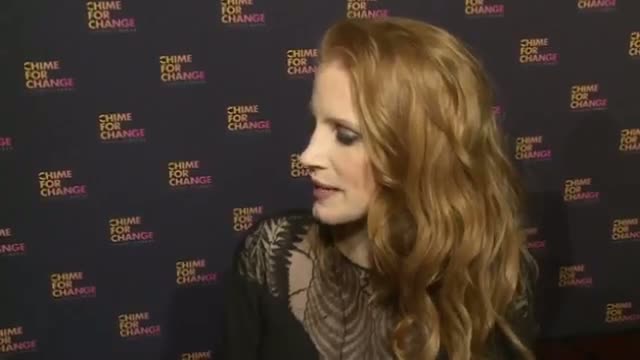 Chime For Change: Jessica Chastain on women's rights
