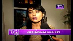 Qubool Hai : Asad caught Zoya in Mini Skirt