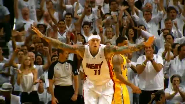 NBA: Heat win BIG game 7 in Miami vs Pacers - Super Slow Motion!