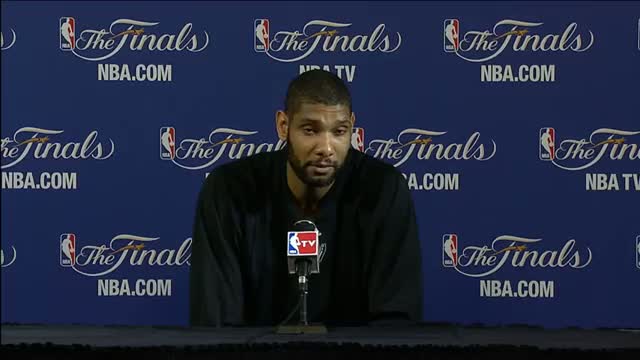 Tim Duncan NBA Finals Press Conference: Facing the Miami Heat