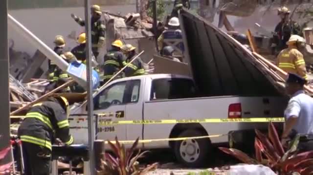 Victim Still 'Shook Up' After Building Collapse