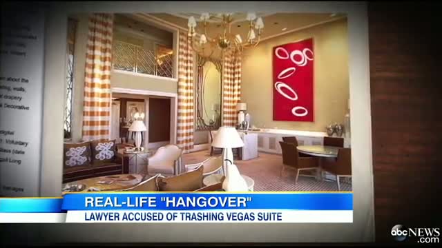 'Hangover'-Style Weekend Results in Destroyed Hotel Room, Lawyer Fights Charges