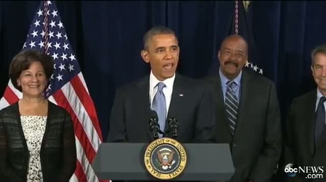 President Obama Arrives for Speech ... But Something's Missing