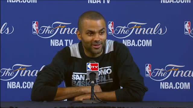 Tony Parker NBA Finals Press Conference: Where 'The Shot' in Game 1 ranks
