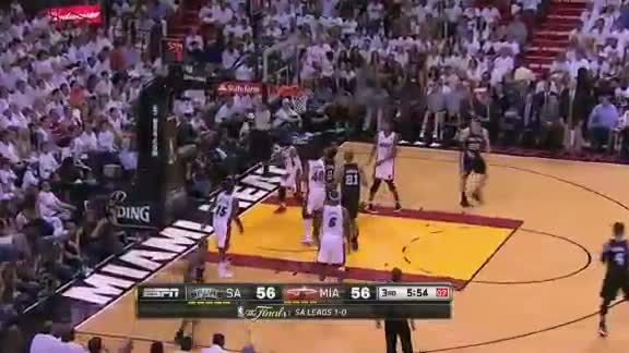 NBA Finals 2013: San Antonio Spurs Vs Miami Heat Game 2 Highlights (1-1)