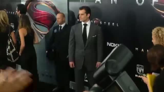 Man of Steel world premiere: Superman Henry Cavill attends premiere in New York