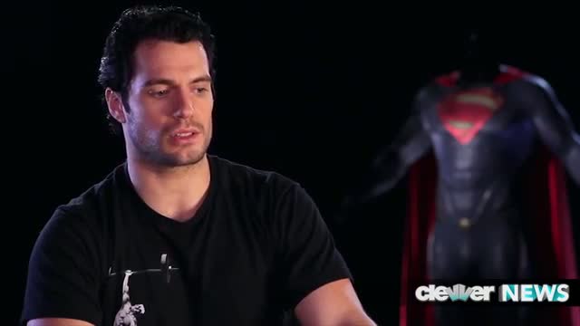 Henry Cavill Man Of Steel Interview - Why He Loves The Superman Suit!
