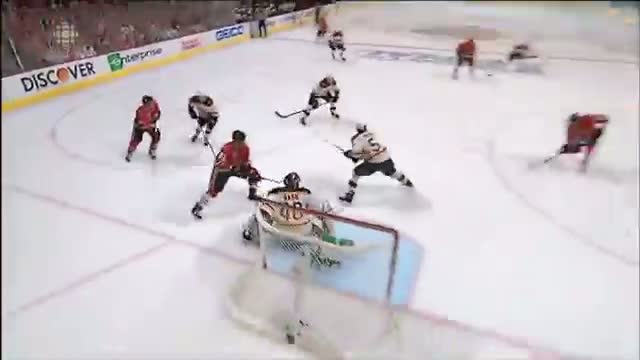Dave Bolland (1) Goal: Game #1 SCF - Boston Bruins 3 Chicago Blackhawks 2. June 12th 2013. (HD)