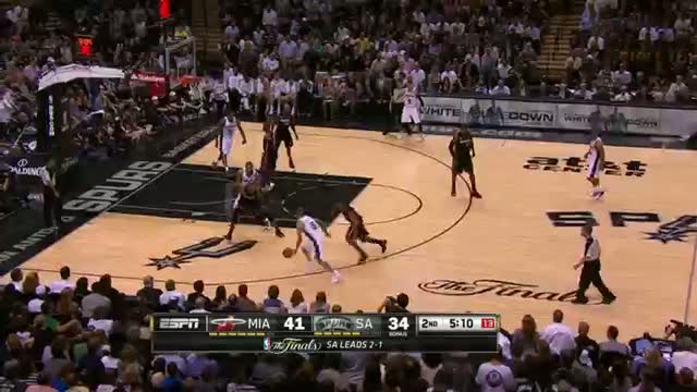 NBA: Tony Parker Torches the Heat in the 1st Half